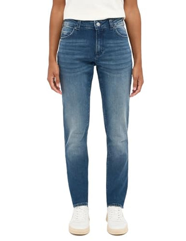 MUSTANG Damen Style Crosby Relaxed Slim Jeans, Mittelblau 412, 32W x 34 im Sale